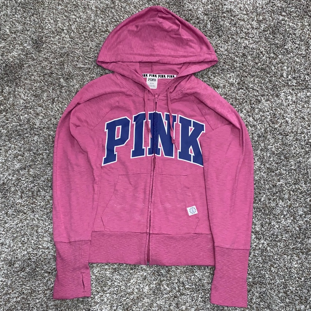 VS PINK Zip Up Sweatshirt Jacket